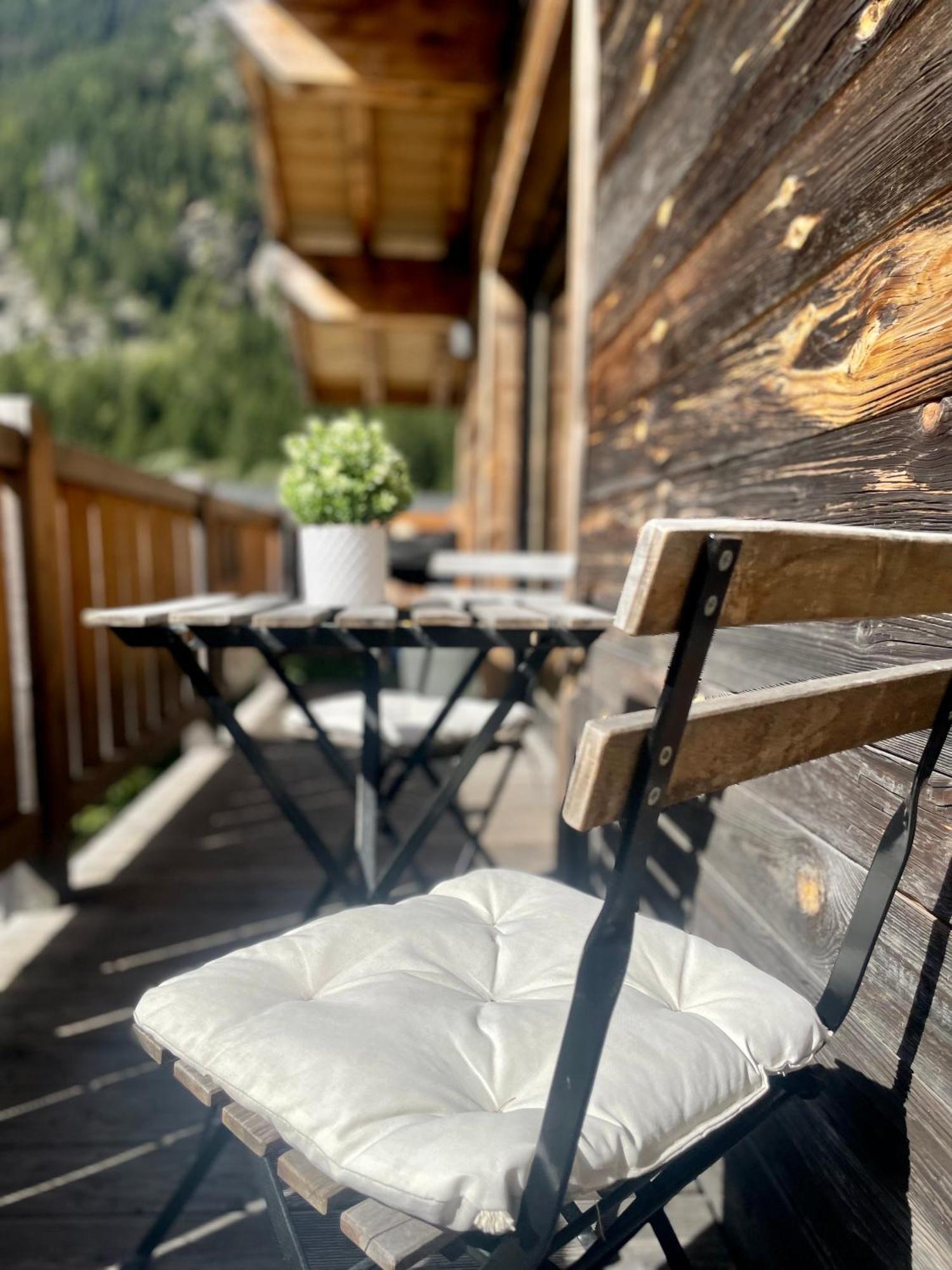 Chalet Le Petit Nicolas, Jacuzzi, Vue Mont Blanc Chamonix Mont Blanc Exterior foto